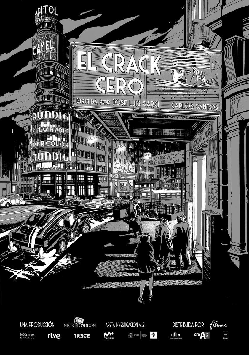 El Crack Cero, la última película de José Luis Garci